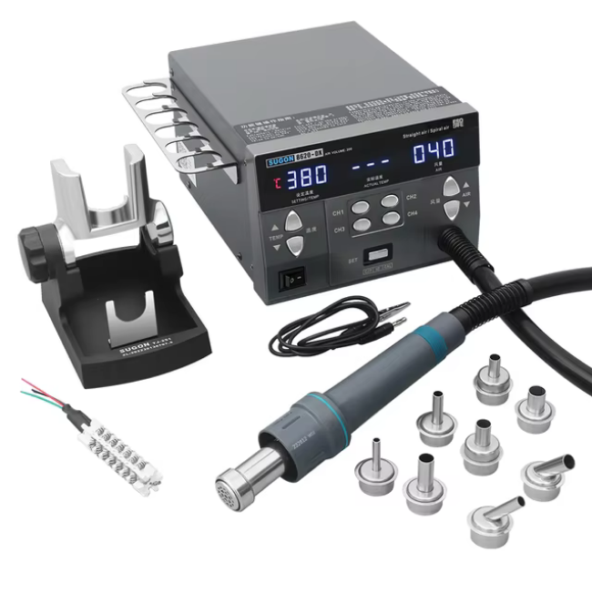 SUGON 8620DX PRO 1300W Hot Air Rework Station 110v