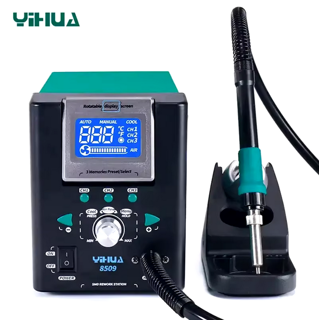 YIHUA 8509 Micro Hot Air Rework Station 110v